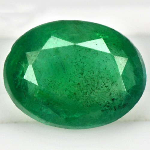 8.95 Ct Certified Natural Oval Cut Earth Mined Muzo Cabochan Green Emerald Gemstone Video Available AJ227 Buy Now !