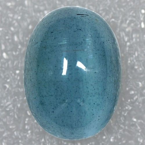 18.65 cts Natural huge Rare Cats eye Blue Aquamarine Cabochon Oval Santa Maria