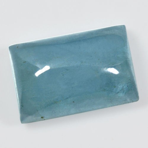 45.70 Cts Natural Top Blue Aquamarine Rectangle Cab Loose Gemstone Nigeria Huge