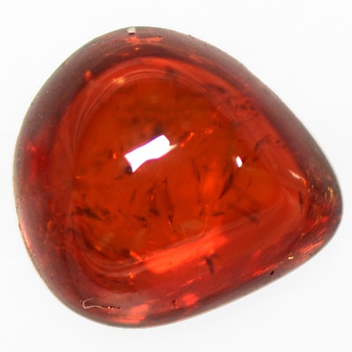 3.30 Cts Natural Top Fanta Orange Mandarin Spessartite Garnet Pear Cab Namibia