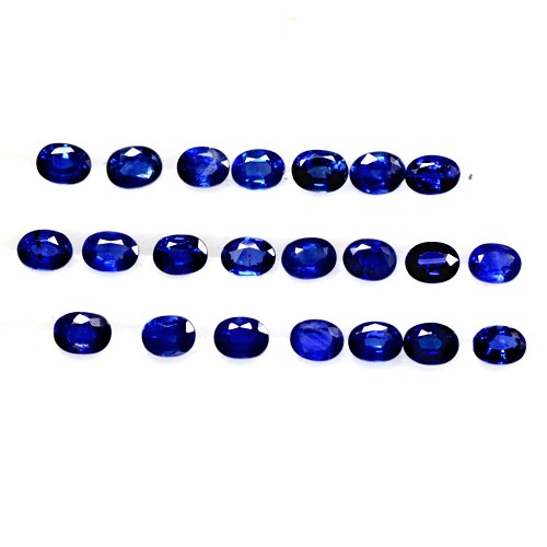5.71 Cts Natural Top Royal Blue Sapphire Loose Gemstone Oval Cut Oldmogok 4x3 mm