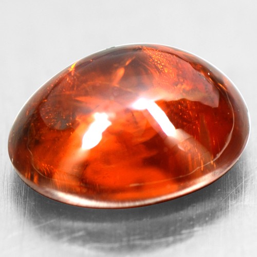 1.87 Cts Natural Lustrous Fanta Honey Orange Spessartite Garnet Oval Cab 8x6 mm