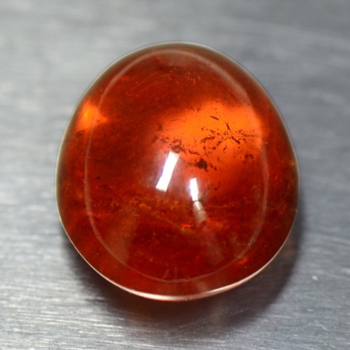 15 Cts Natural Top Fanta Orange Spessartite Garnet Loose Gemstone Oval Cabochon