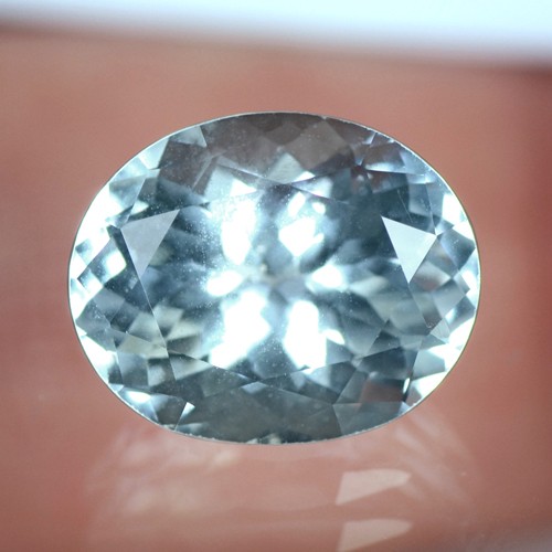 4.53 Cts Natural Top Video High Quality Aqua Blue Aquamarine Oval Cut Santamaria