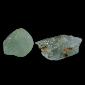 122.23 Cts Natural Blue Aquamarine Large Crystal Rough Lot Rare Specimen Nigeria