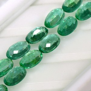 5.89 Cts Natural Green Emerald Loose Gemstone Oval Cut Lot Zambia 5 x 3 mm 28 pcs