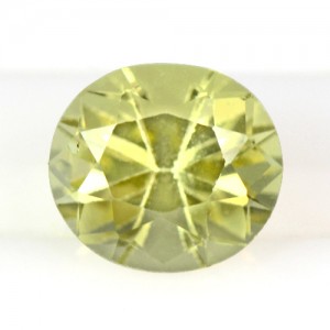 1.01 Cts Natural Yellow Sapphire Gem Oval Cut Certified Unheated Srilanka