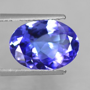 3.31 Cts Natural Top AAA+ D-Block Blue Tanzanite Loose Gemstone Oval Cut Tanzania