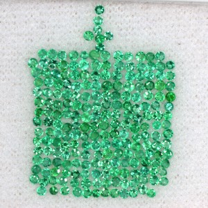 2.99 cts Natural Mind Boggling Green Emerald Loose Gems Untreated Round Cut Lot