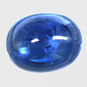 2.81 Cts Natural Lustrous Royal Blue Sapphire Oval Cabochon Thailand Gemstone
