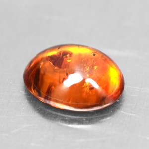 1.66 Cts Natural Lustrous Top Fanta Orange Spessasrtite Garnet Oval Cab 8x6 mm