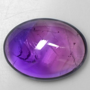 29.99 Cts Natural Rich Purple Blue Amethyst Oval Cabochon Brazil Loose Gemstone