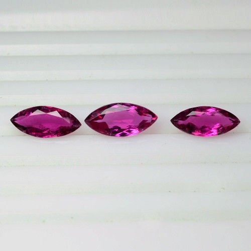 4.70 cts Natural Rubilite Tourmaline Marquise Cut Lot Loose Gemstone From Africa