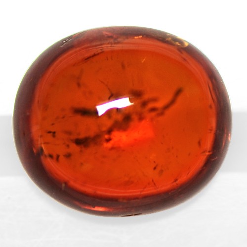 3.95 Cts Natural Top Fanta Orange Mandarin Spessartite Garnet Oval Cab Namibia