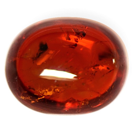 4.14 Cts Natural Top Fanta Orange Mandarin Spessartite Garnet Oval Cab Namibia