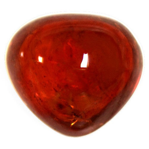 3.16Cts Natural Fanta Orange Mandarin Spessartite Garnet Namibia Valentine Heart