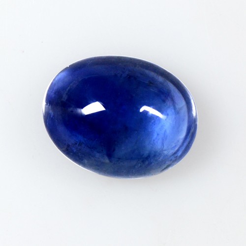 2.26 Cts Real Lustrous Royal Blue Sapphire Oval Cabochon Thailand Loose Gemstone