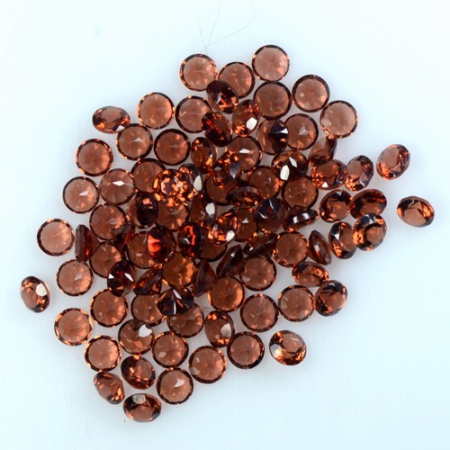 12.12 Cts Natural Lustrous Top Red Garnet Round Cut Lot Mozambique Gemstone