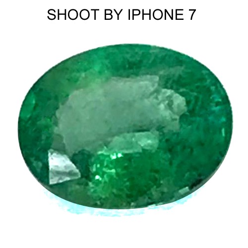 4.68 Cts Natural Top Rich Green Lovely Emerald Oval Cut Fine Untreated Colombia