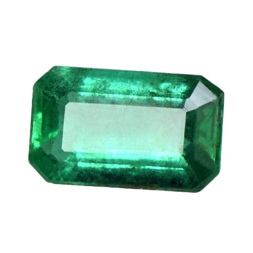 1.50 Cts Natural Top Rich Green Lovely Emerald Octagon Cut Pair Untreated Zambia